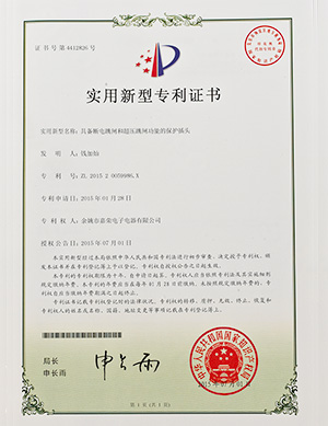 具備斷電跳閘和超壓跳閘功能的保護插頭